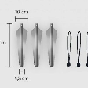 Sandhering BENT mit Spannring 3er-Pack