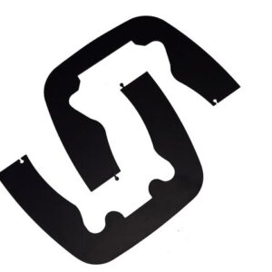 Stechschutzplatte Mobil-Safe Türgriff Eurochassis passend für Fahrzeuge ab 2006 Farbe schwarz