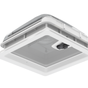 Dachhaube FIAMMA Vent 28F LED Frame Einbaumaß 28 x 28 cm Farbe crystal