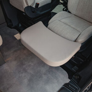 Beinauflage ART passend für Fiat Captain Chair Beifahrersitz Farbe beige