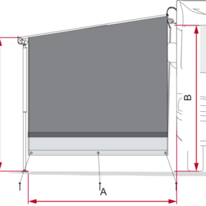Seitenwand FIAMMA Side Block F45 / F80