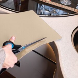 Metall-Nano-Gel Matte silwy Farbe beige