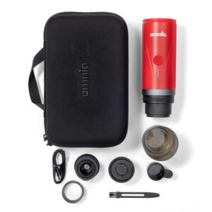 Espressomaschine OMNIA On the Go Farbe rot