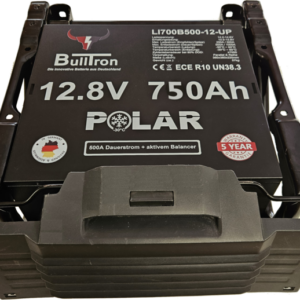 Batterie BullTron Untersitz Polar 750 Ah inkl. Smart BMS mit 500A Dauerstrom & BT/WiFi App, CAN-Bus, RS485