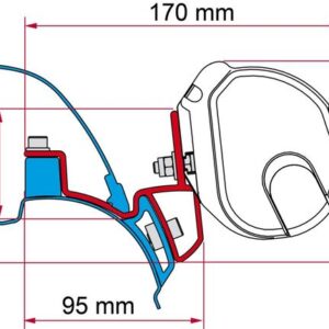 Kit FIAMMA passend für VW T5/ T6 California