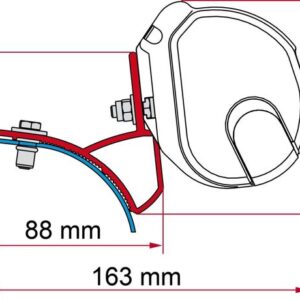 Kit FIAMMA passend für Renault Trafic / Opel Vivaro / Fiat Talento / Nissan Primastar