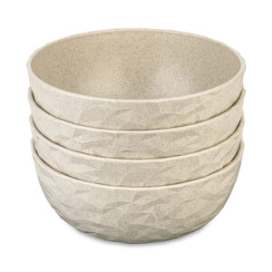 Müslischale koziol Club Bowl 4er-Set Farbe nature desert sand