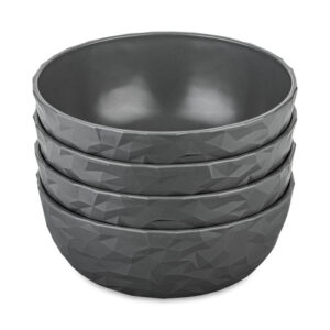 Müslischale koziol Club Bowl 4er-Set Farbe nature ash grey