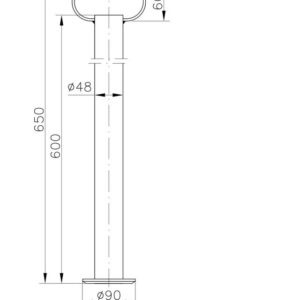 Stütze WINTERHOFF RSR 48-600