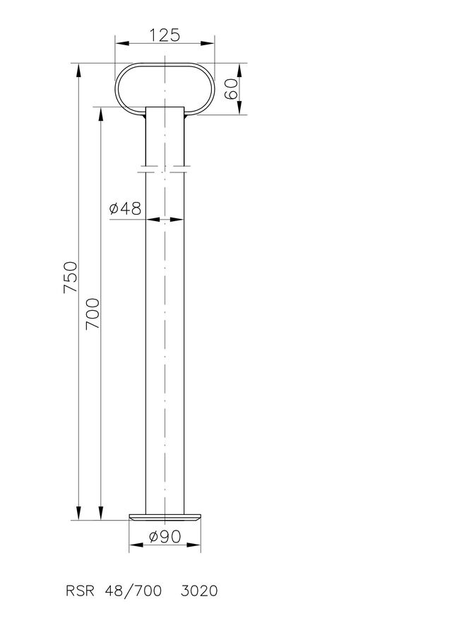 Stütze WINTERHOFF RSR 48-700
