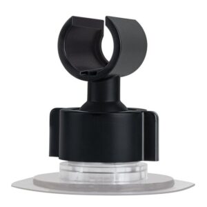 Duschkopfhalter WENKO Farbe: schwarz, 360°