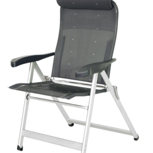 Klappsessel Crespo Compact Luxus Alu Fb. anthrazit