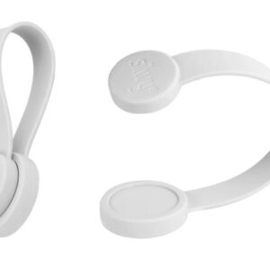Metall-Clips silwy Buddy 2er Set Farbe grau/weiß