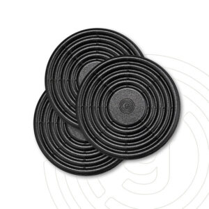 Mag-Up-Stapelset gelmags 3er Set Farbe schwarz