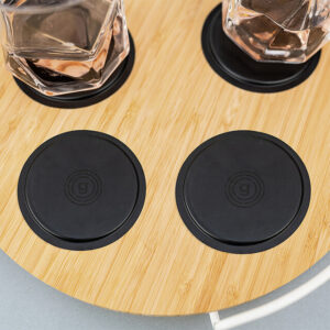 Nano-Gel-Pad gelmags 2.0 L 4er Set Durchm. 8,3 cm Farbe schwarz