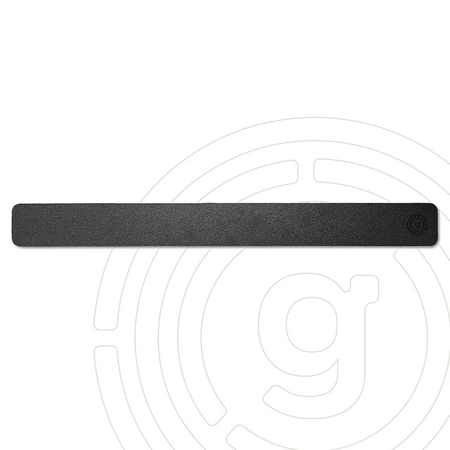 Metall-Leiste gelmags 50 cm Farbe schwarz