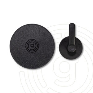 Magnet-Haken gelmags Hook inkl. Metall-Pad Farbe schwarz
