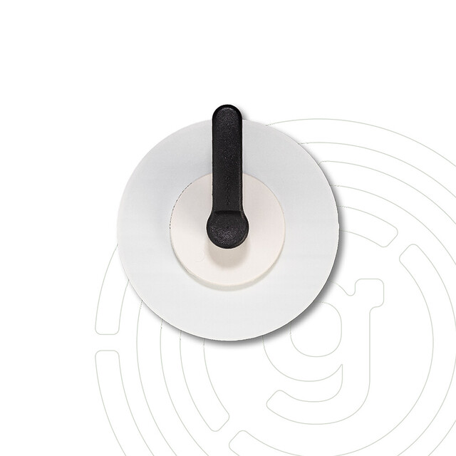 Magnet-Haken gelmags Hook inkl. Metall-Pad Farbe weiß
