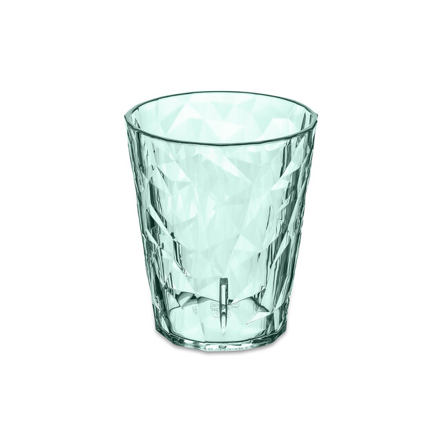 Trinkglas koziol Club Light S 250 ml Farbe transparent eucalyptus green
