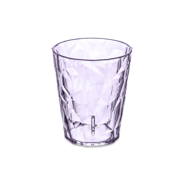 Trinkglas koziol Club Light S 250 ml Farbe transparent lavender