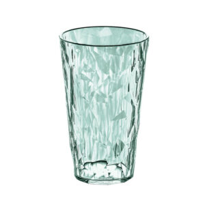 Trinkglas koziol Club Light L 400 ml Farbe transparent eucalyptus green
