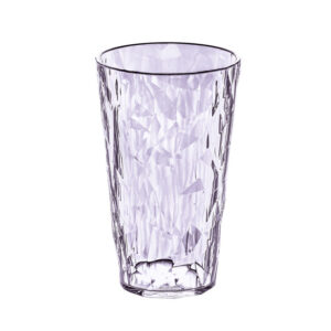Trinkglas koziol Club Light L 400 ml Farbe transparent lavender