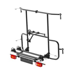 Fahrradträger EuroCarry Adventure Rack für 2 Fahrräder für Ford Transit ab 2014 Traglast 60 kg Farbe schwarz