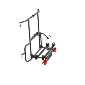 Fahrradträger EuroCarry Adventure Rack für 2 Fahrräder für Ford Transit ab 2014 Traglast 60 kg Farbe schwarz