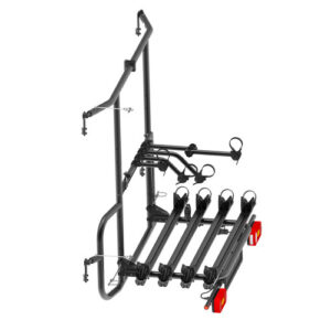 Fahrradträger EuroCarry Adventure Rack für 4 Fahrräder für Ford Transit ab 2014 Traglast 60 kg Farbe schwarz