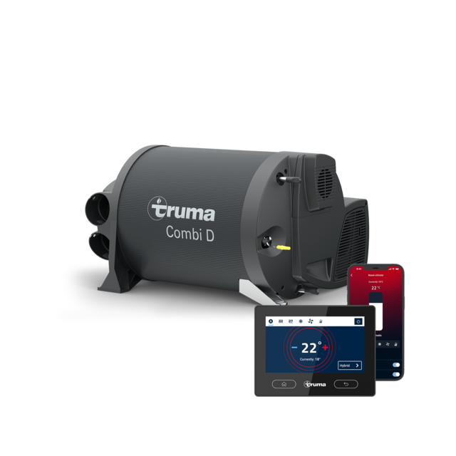 Heizsystem truma Combi D 4 mit iNet X Panel 2