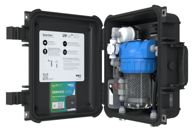Koffer WM Aquatec UV-aid+ ECO, Farbe: schwarz