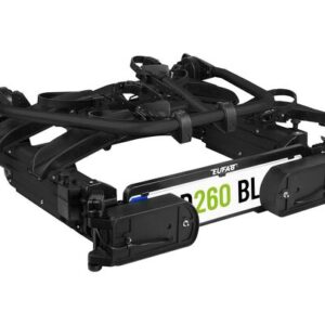 Fahrradträger EUFAB SD 260 black für 2 Fahrräder Traglast 60 kg Farbe schwarz