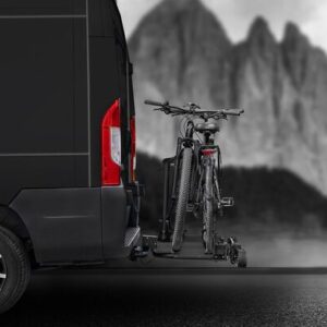 Fahrradträger EUFAB SD 260 black für 2 Fahrräder Traglast 60 kg Farbe schwarz