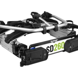 Fahrradträger EUFAB SD 260 für 2 Fahrräder Traglast 60 kg Farbe silber