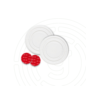 Mag-Up-Pad S gelmags 2er Set Farbe weiß